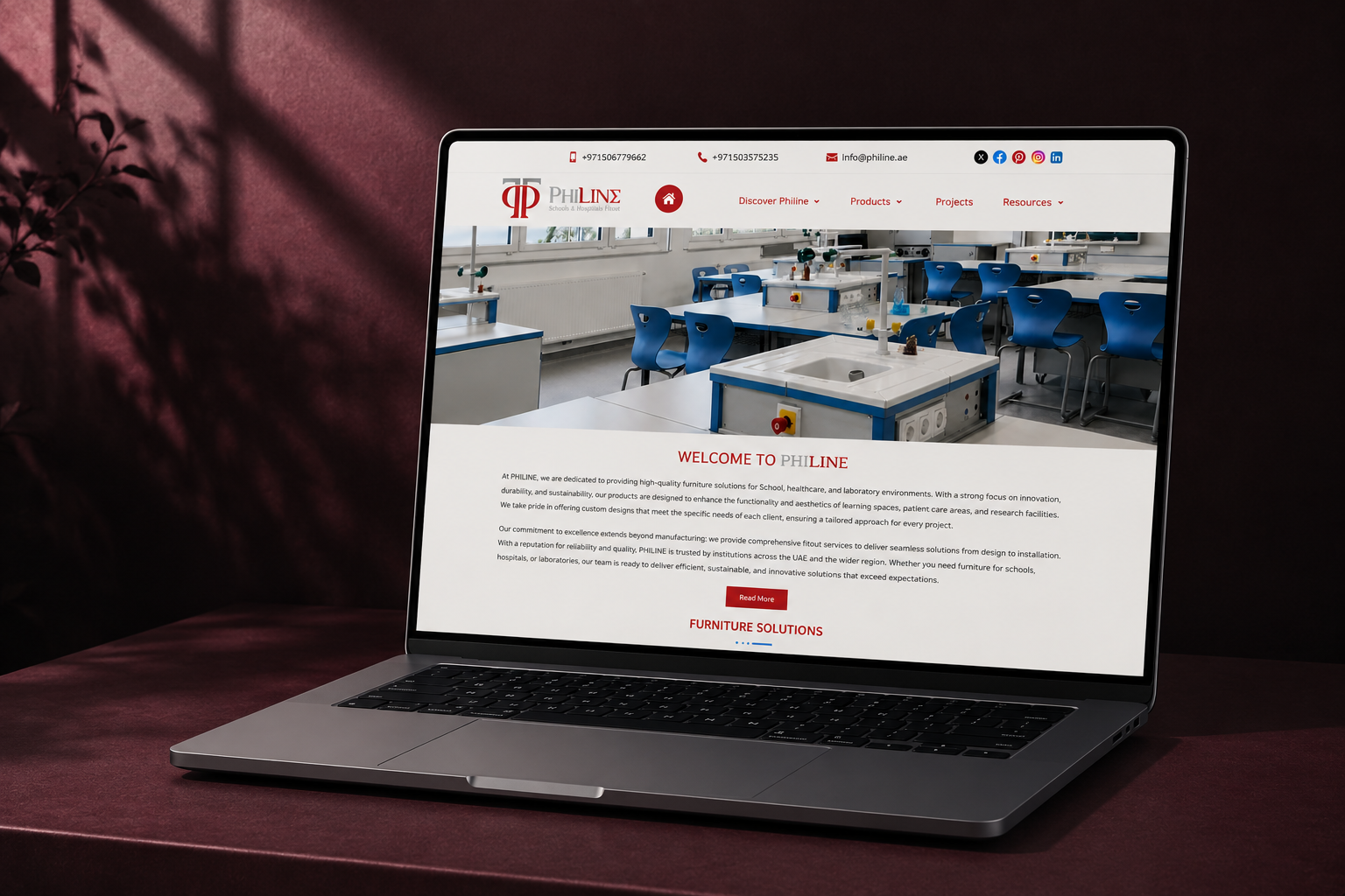 PHILINE Educational & Laboratory Furniture Manufacturing